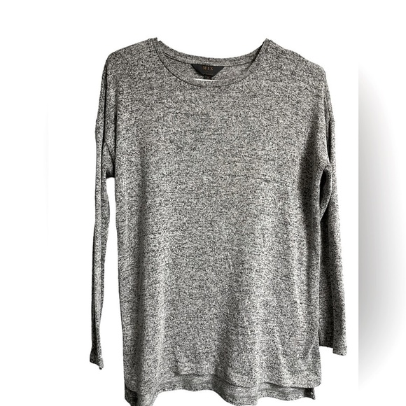 Mix by 41 Hawthorn Heather Gray Lightweight Top Small - Picture 1 of 5